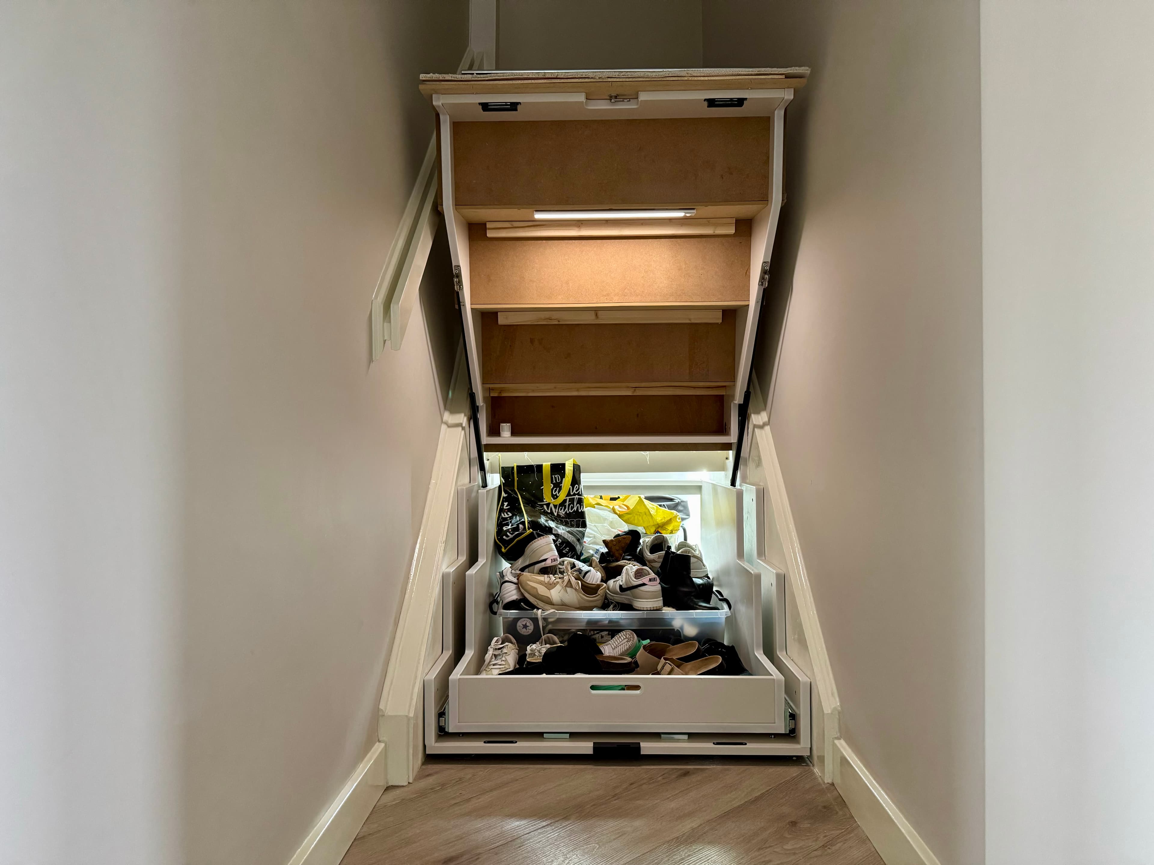 4 Max Under-Stair Storage Solution